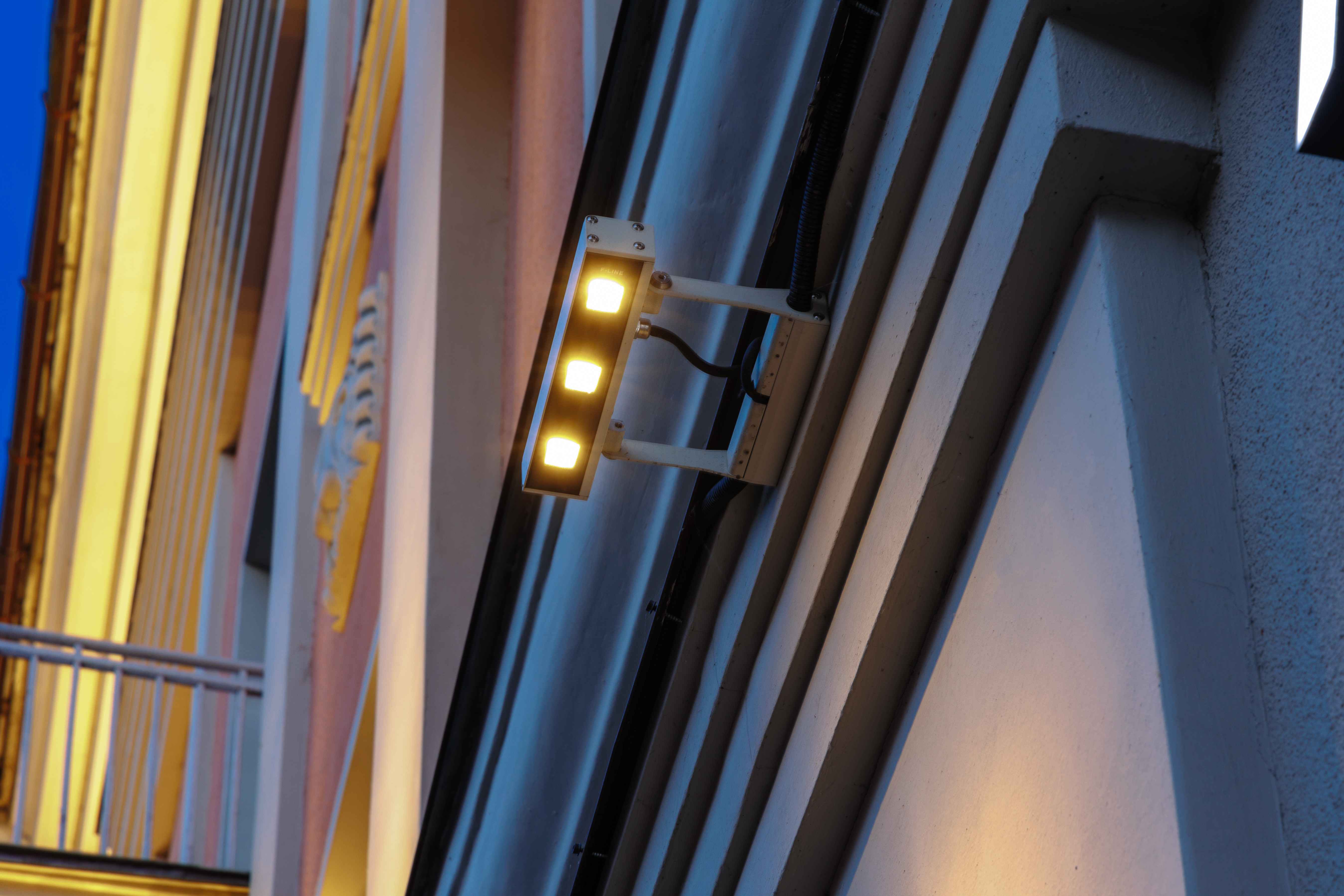 Архитектурное освещение жилого дома «Бастилия»